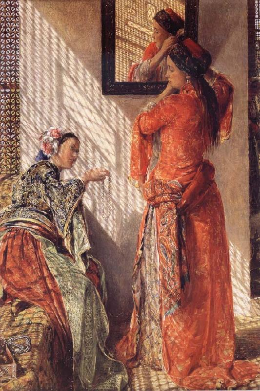 John Frederick Lewis Private Conversation china oil painting image